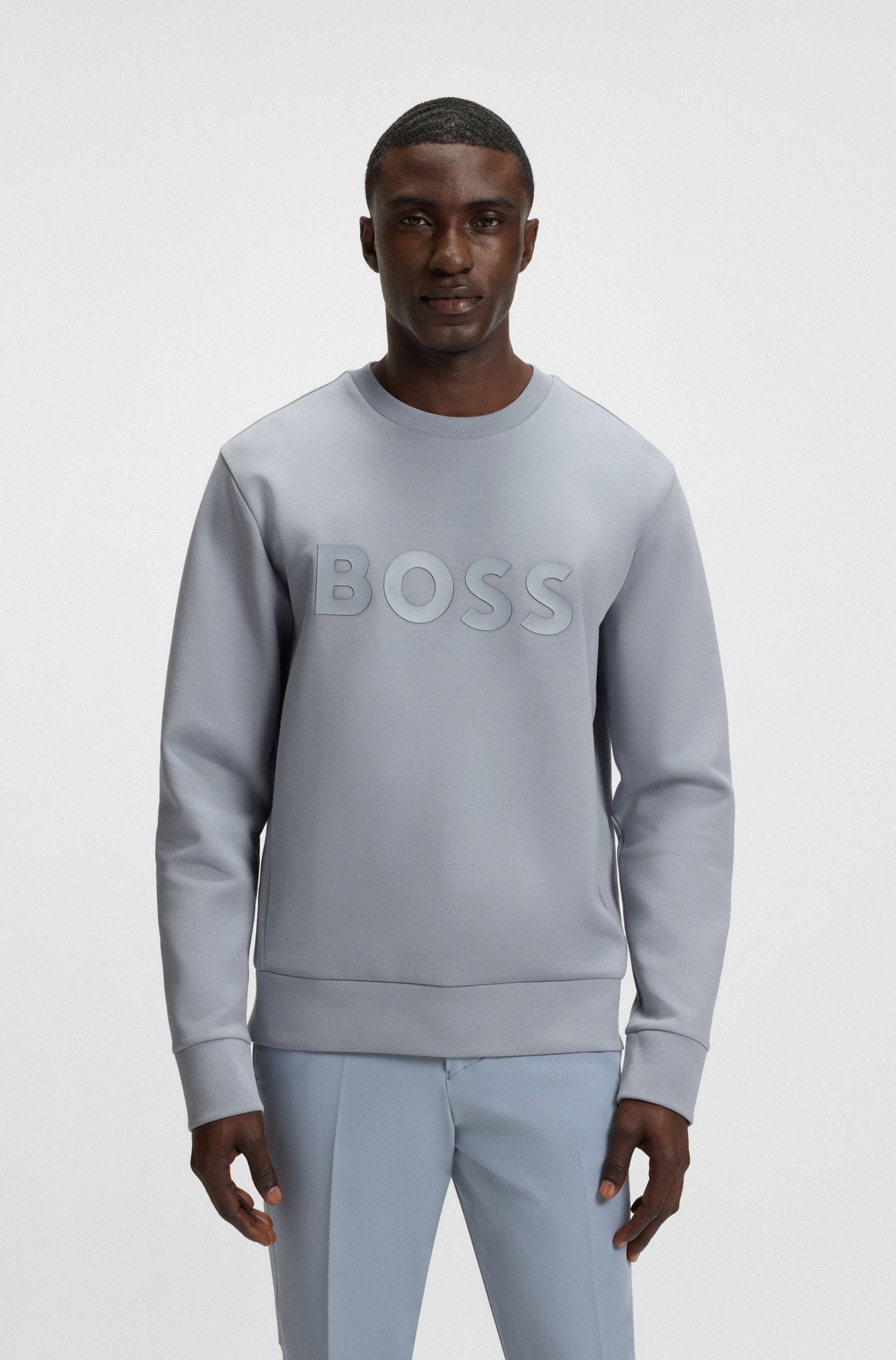 BOSS GREEN Sweatshirt Salbo mit Logodruck günstig online kaufen