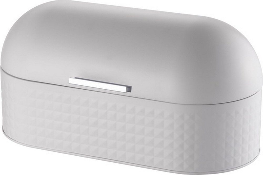 Michelino Brotkasten Brotkasten, Brotkiste, Brotbehälter, Brotbox, Größe: (LxHxB) 43,5 x 22 x 21,5 cm - Griff: Aluminium