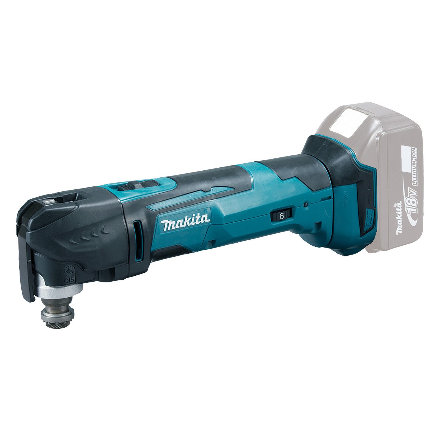 Makita Akku-Multifunktionswerkzeug Makita Akku-Multifunktionswerkzeug DTM51Z + Fugenschneider B-65006, 18 V, 18V V, 2-St.