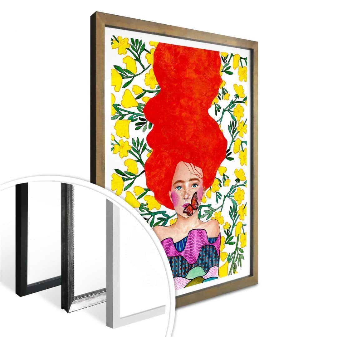 sind Poster frei, Affirmationen Wohnzimmer Hülya Art Gemälde kraftvolles Wir Wandbild modern Wall K&L Poster