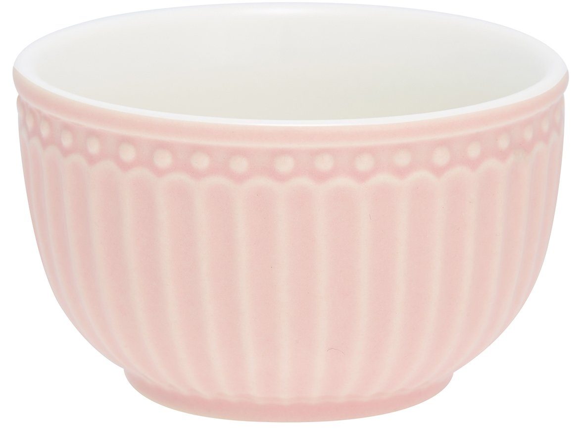Greengate Schale Alice Mini Bowl pale pink 8,5 cm, Steinzeug, (Schüsseln & Schalen)