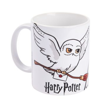 United Labels® Tasse Harry Potter Tasse - Hedwig Kaffeetasse aus Keramik Weiß 320 ml, Keramik