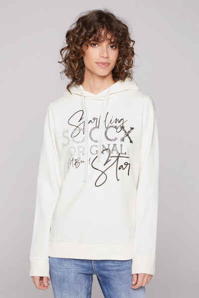 SOCCX Kapuzensweatshirt mit Baumwolle