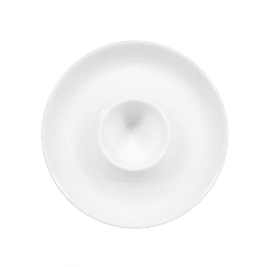 Seltmann Weiden Eierbecher Eierbecher mit Ablage Blues salbeigrün rund mit Relief Ø 12,5 cm