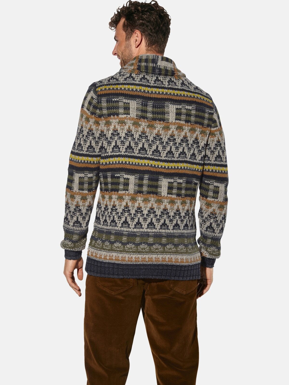Babista Strickjacke AMALERO mit Traditionsmuster