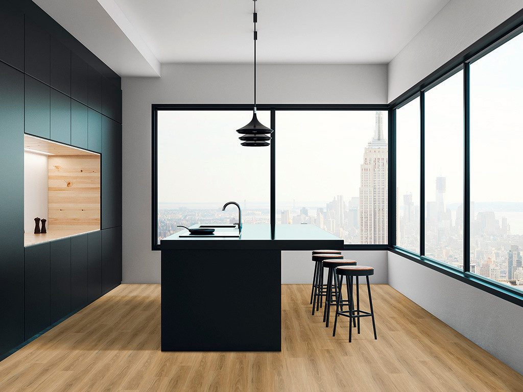 Stilewo Vinylboden 1 m2 Selbstklebender Vinylboden Fliesen- und Holzoptik