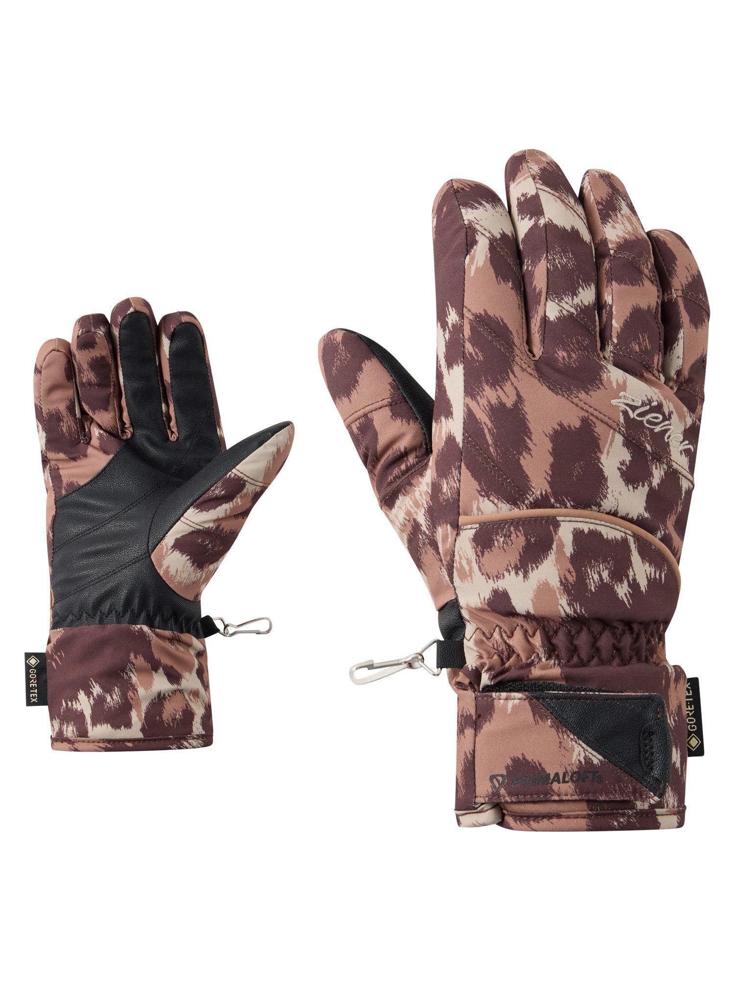 Ziener Skihandschuhe KLENTIMA-Z GORE‑TEX® PrimaLoft® DAMEN wasserdicht, winddicht, atmungsaktiv, extra warm, Plüschfutter