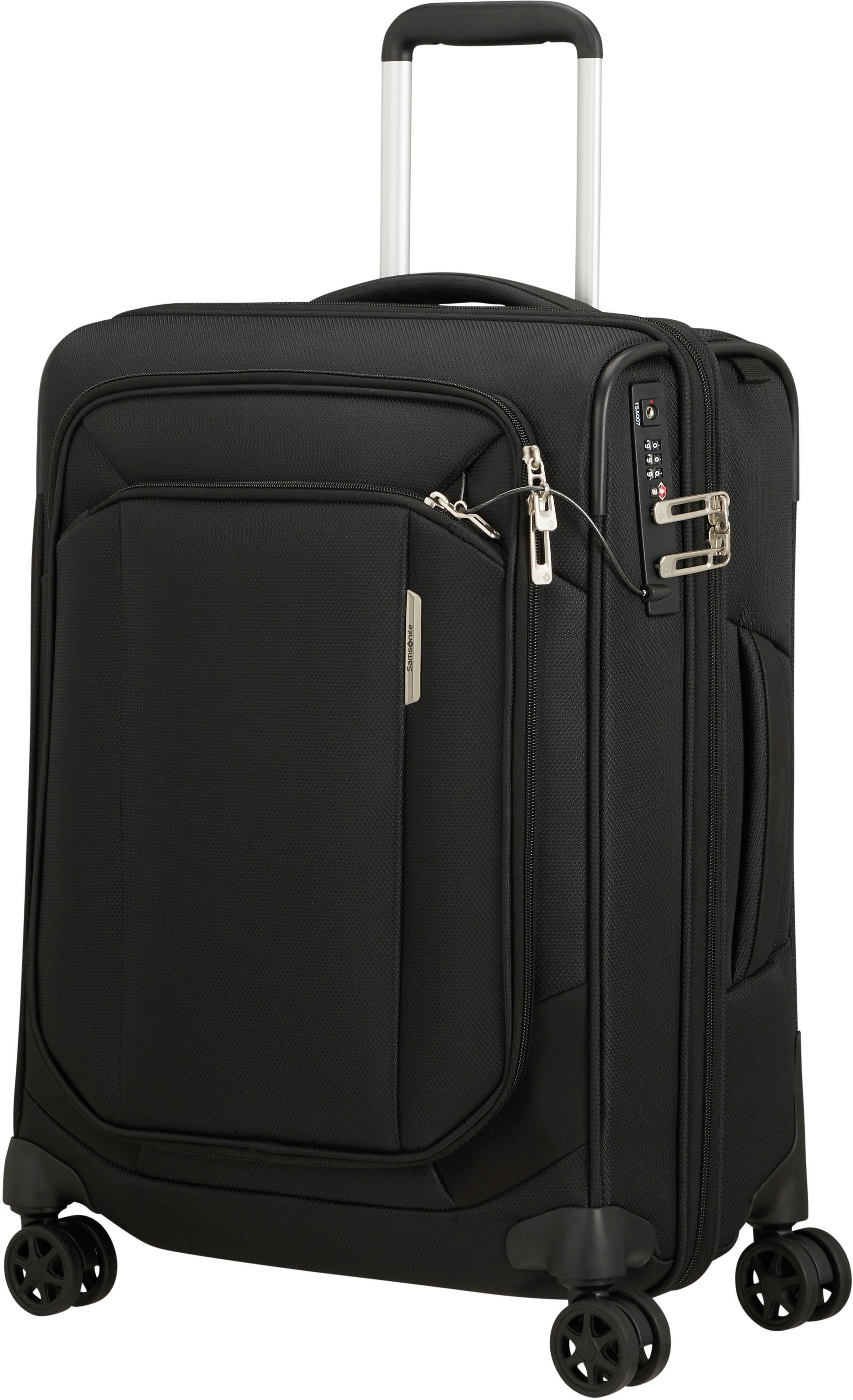 Samsonite Weichgepäck-Trolley RESPARK exp, verschiedene Größen und Farben, 4 Rollen, voll gefütterter Innenraum, mit Packgurten und Trennwand