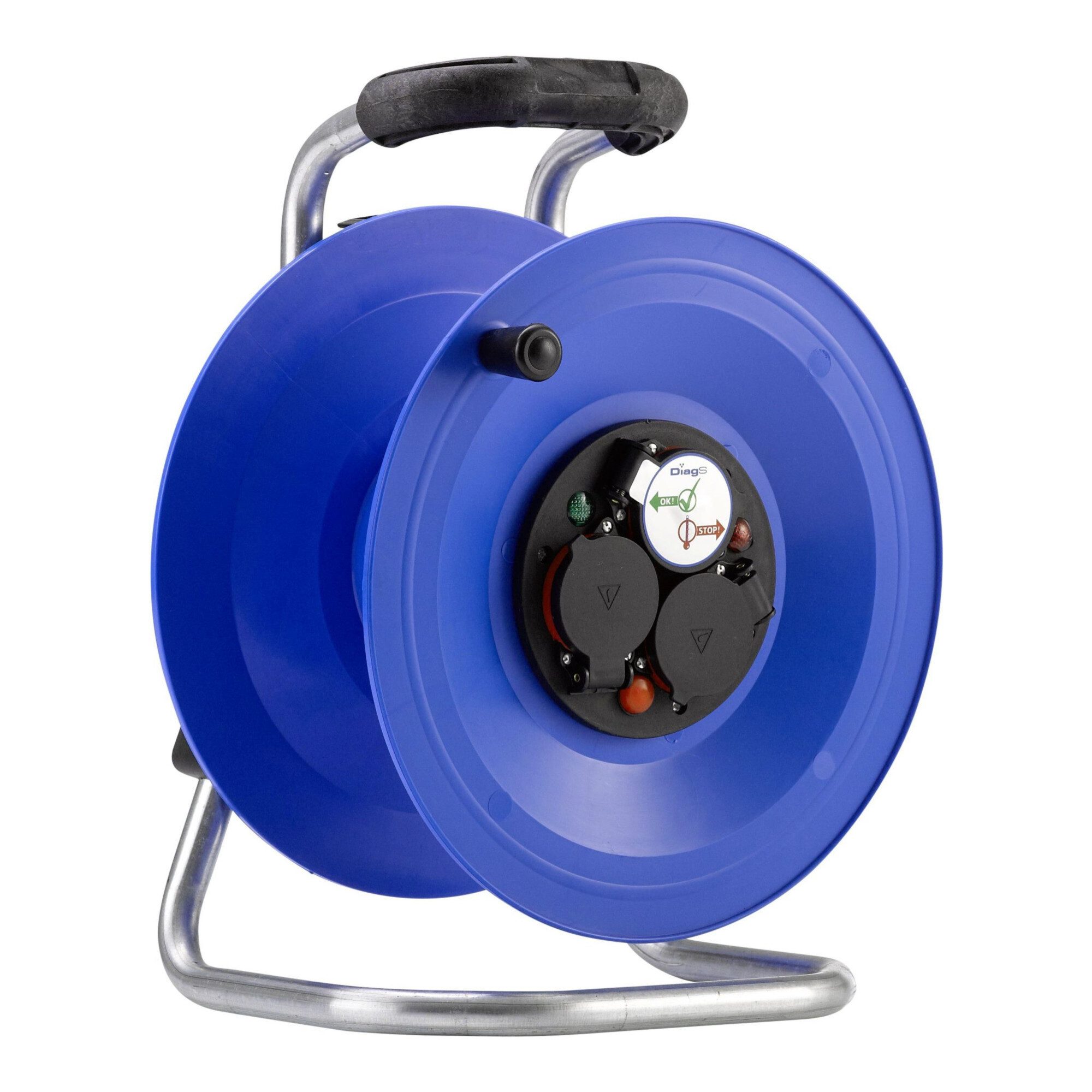 Hedi HEDI Kunststoff-Kabeltrommel Professional, leer, IP44 Kabeltrommel