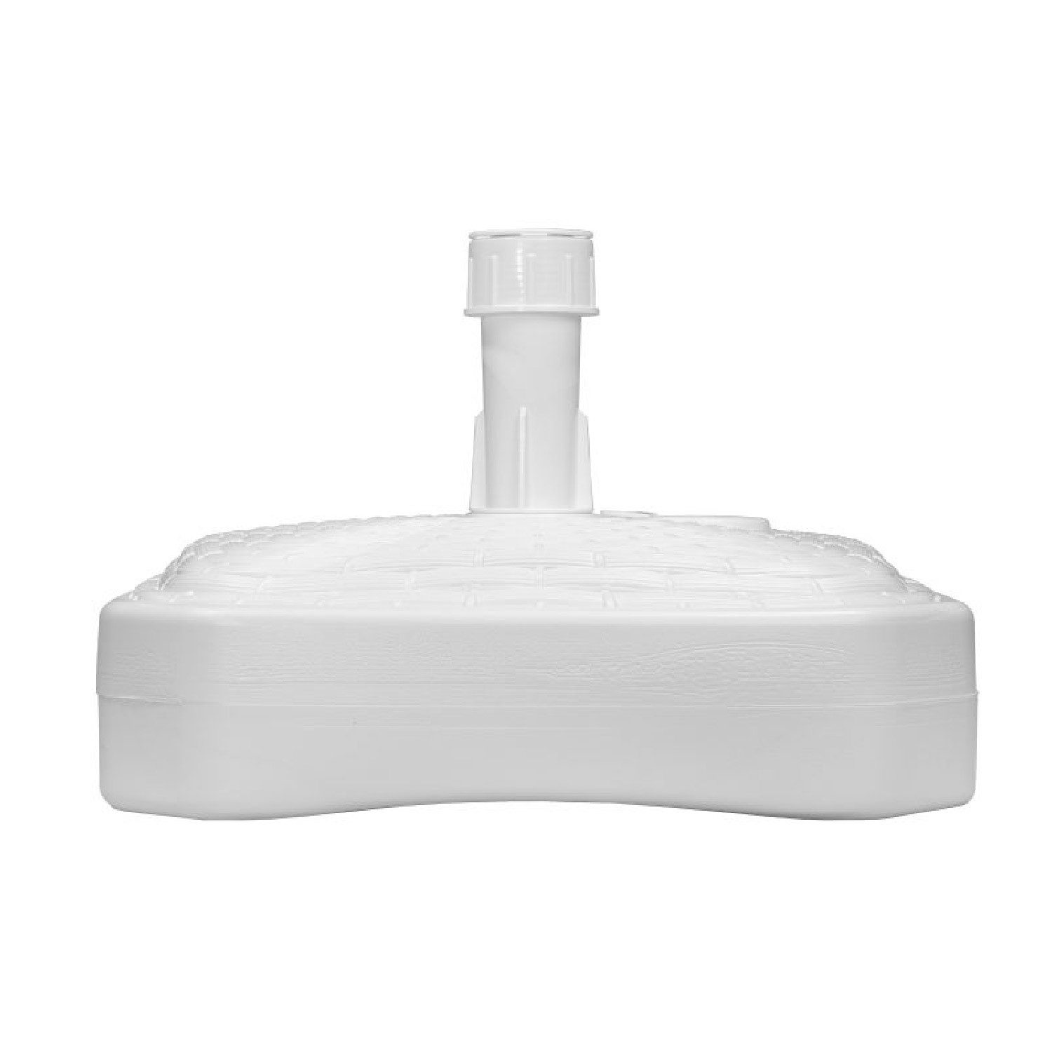 Fixkraft Kunststoffschirmständer Schirmständer eckig weiß