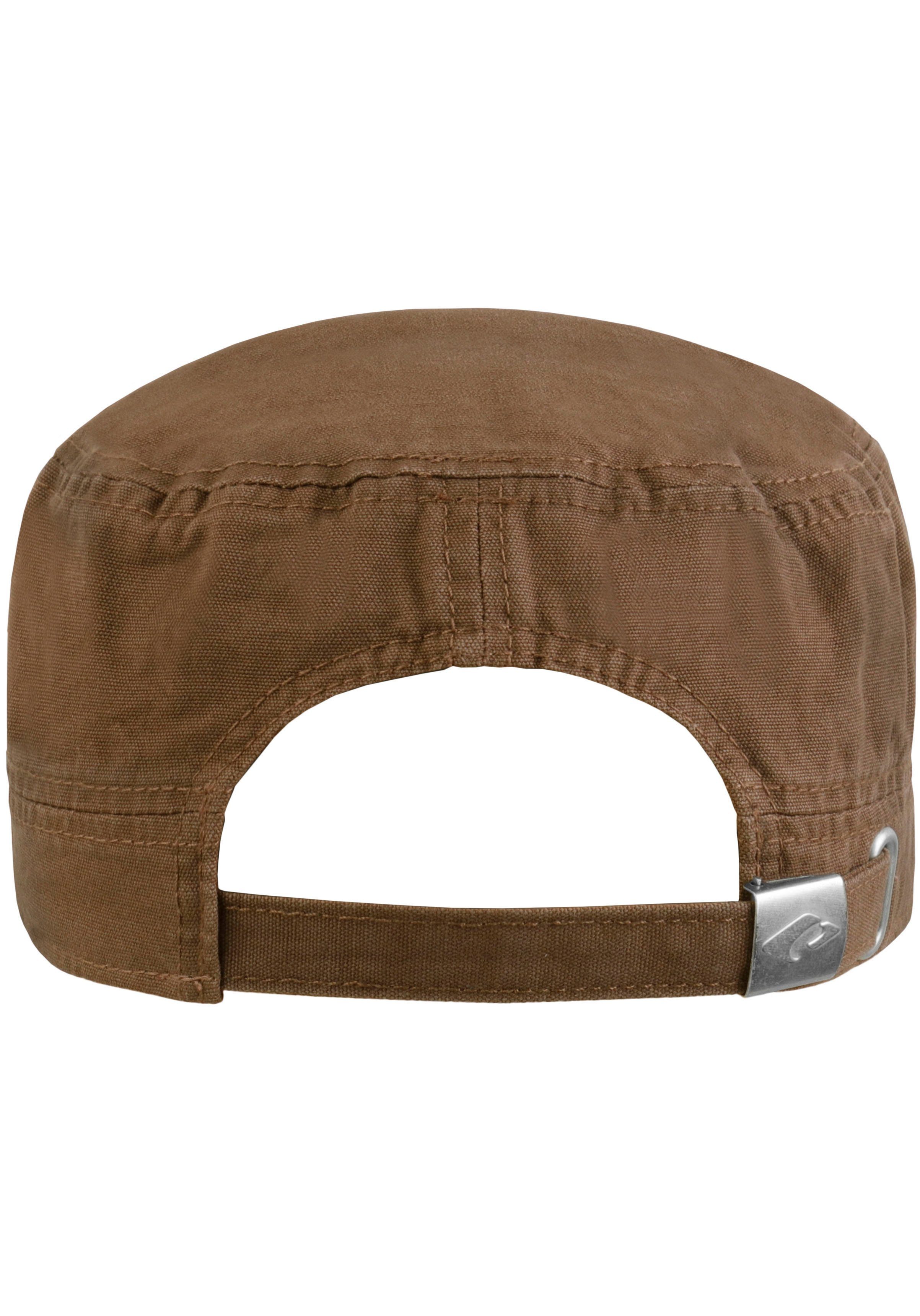 Army Mililtary-Style braun Cap im Dublin Cap chillouts Hat