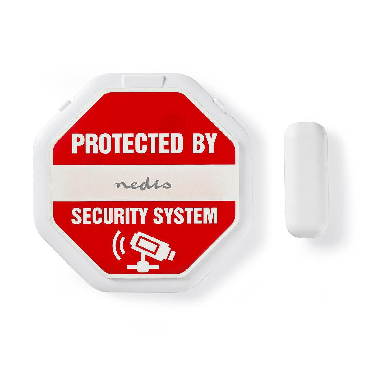 Nedis ALRMD20WT Alarmanlage (wohnung und haus, fenster tür alarm magnetkontakt, 85 db, einfach)