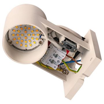 SLV LED Außen-Wandleuchte LED Wandleuchte Rusty in Rostfarbig und Anthrazit 14W 525lm IP65 up, keine Angabe, Leuchtmittel enthalten: Ja, fest verbaut, LED, warmweiss, Aussenlampe, Aussenwandleuchte, Outdoor-Leuchte