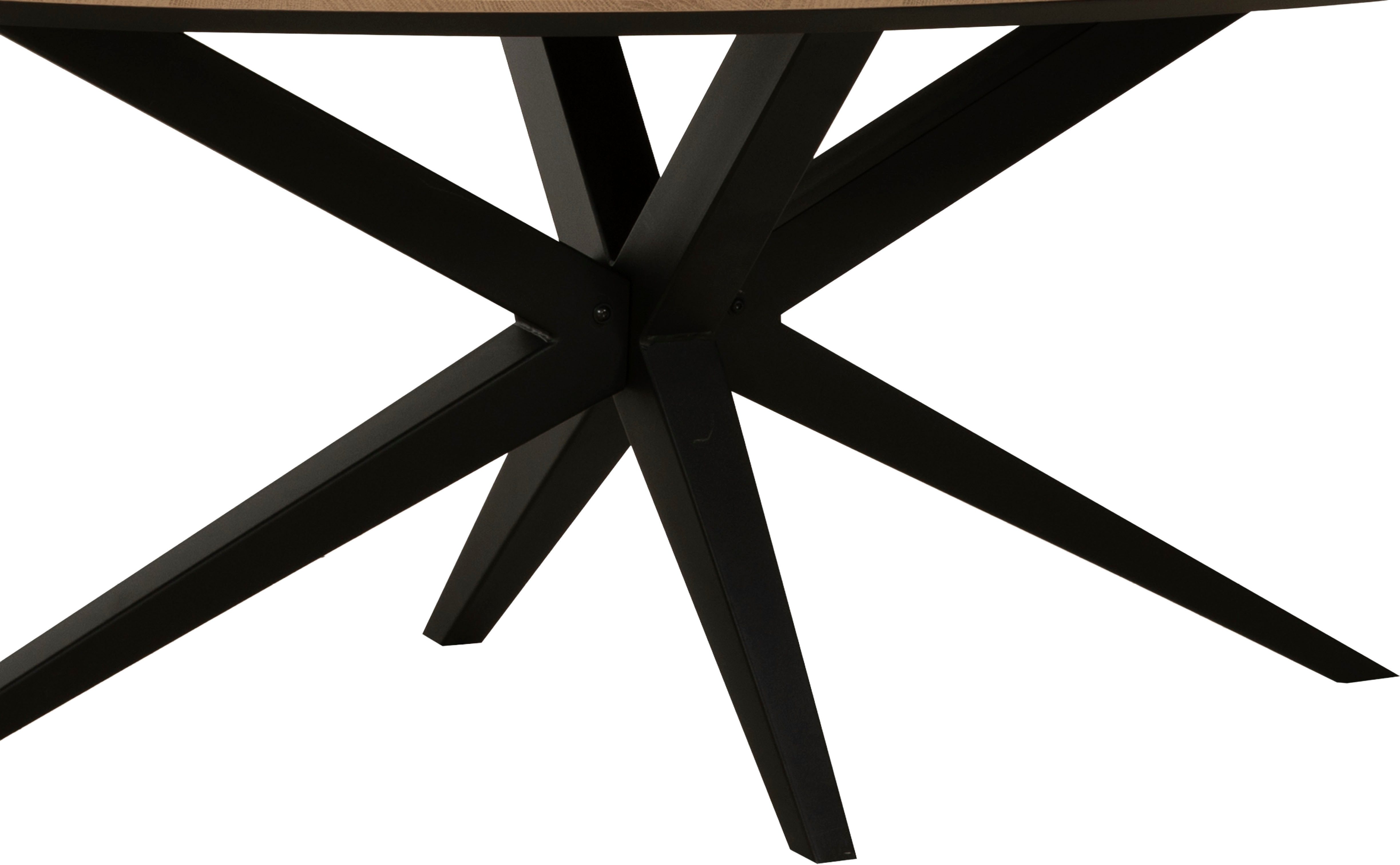 OMG Design Esstisch Wellington (1-St), Hochwertige Melamin-Tischplatte mit Metallgestell