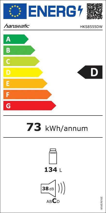 Energieeffizienzklasse: 