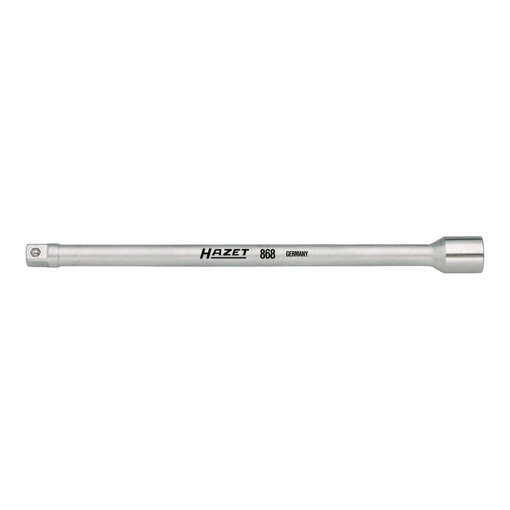 HAZET Steckschlüssel HAZET Verlängerung 868 Vierkant hohl 6,3 mm (1/4 Zoll) Vierkant massiv