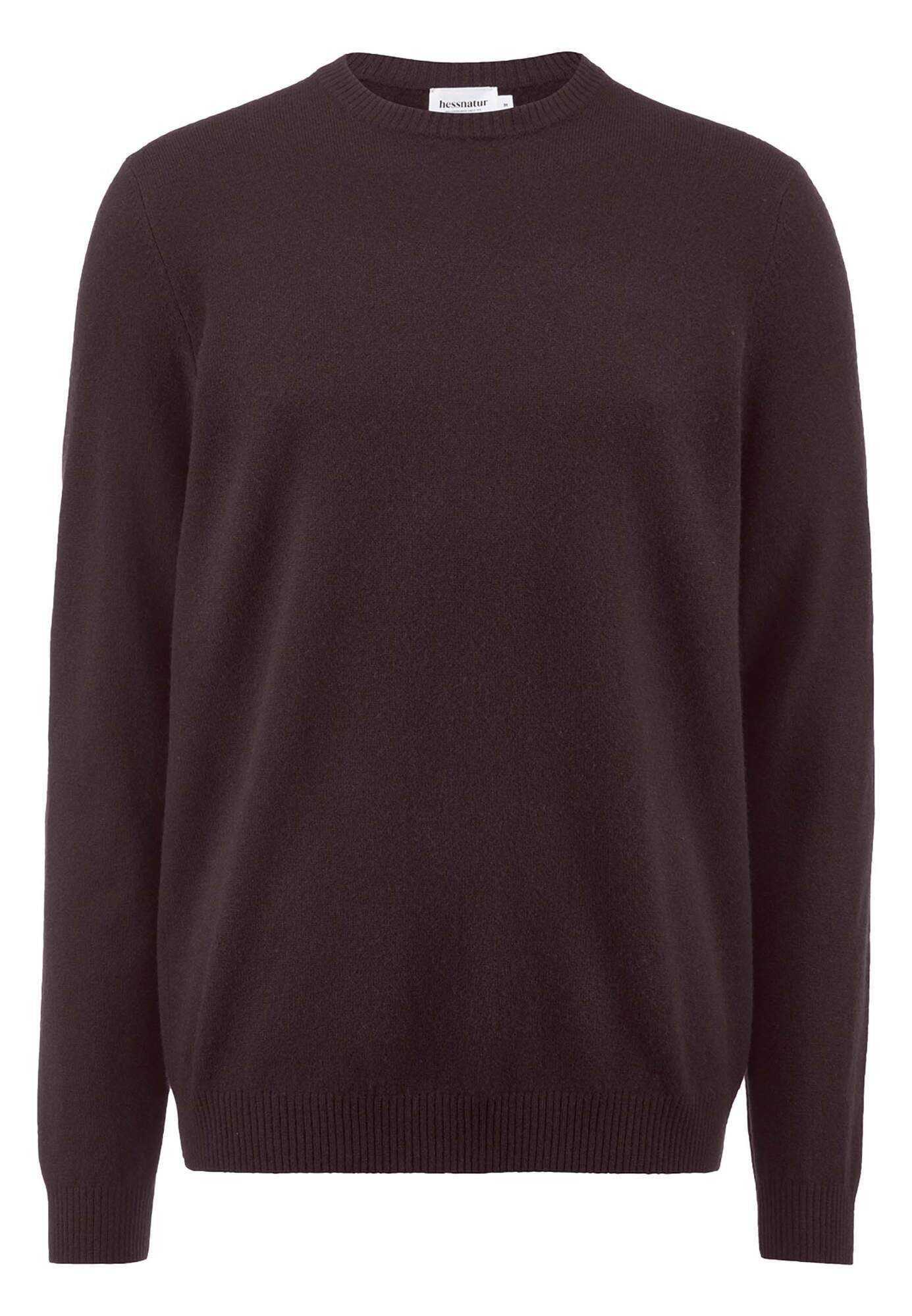 Hessnatur Strickpullover Regular aus Bio-Merinowolle mit Kaschmir (1-tlg)