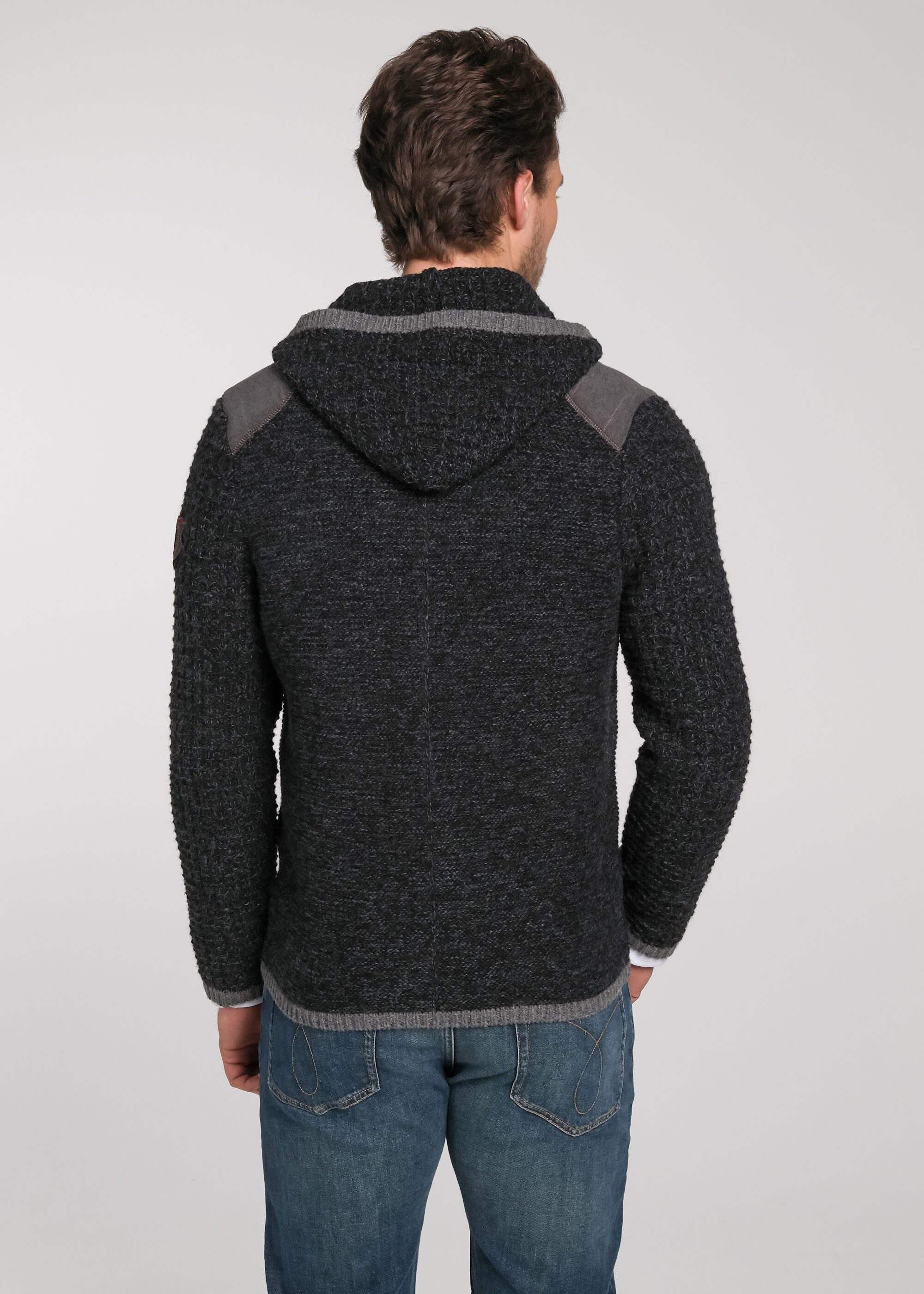 Spieth & Wensky Trachtenstrickjacke Nabor (1-tlg) Hochwertige Merinwolle – Bild 3 von 5