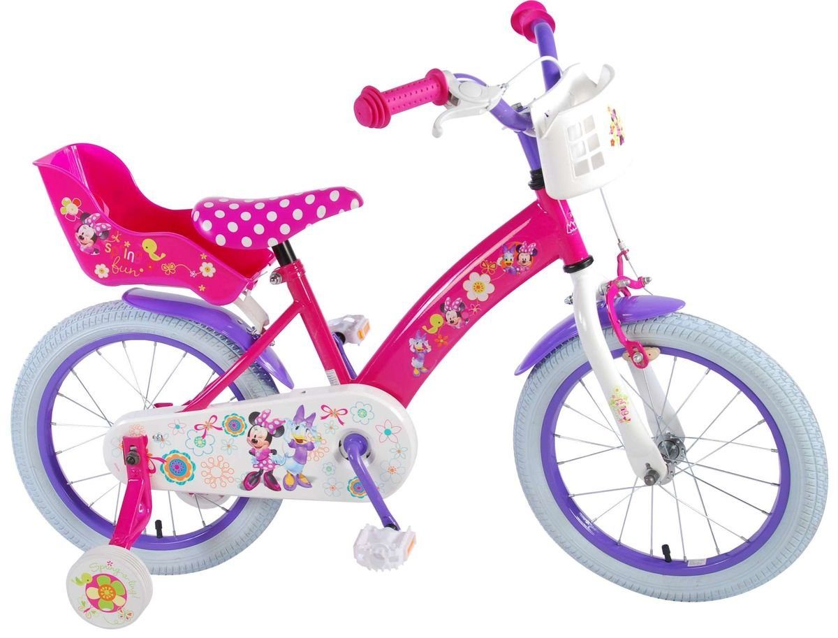 Kinderfahrrad 16 Zoll Fahrrad Kinder Mädchen Kinderrad Mädchenfahrrad Rad Pink 