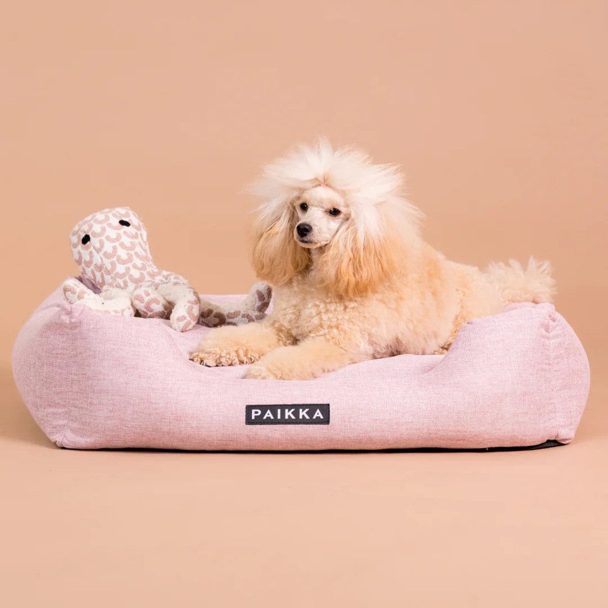 PAIKKA Tierbett Orthopädisches Kühlbett pink