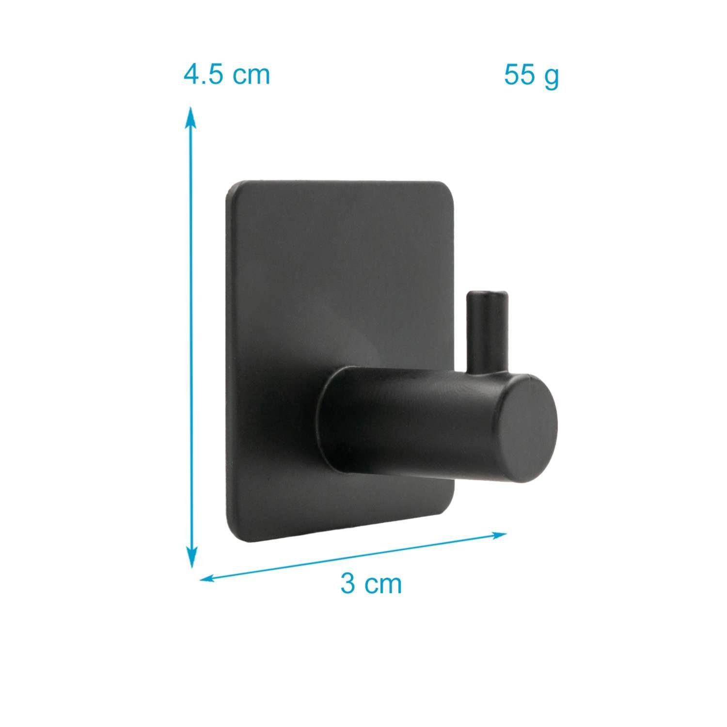 Intirilife Handtuchhaken, (4-St., 4er-Set), Handtuchhalter Bad günstig online kaufen