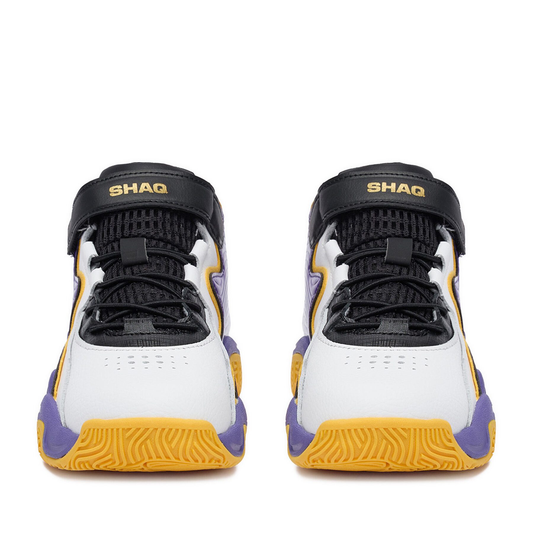 Shaq Shaq Junge Basketballschuhe 5907964134473 Weiß, Lila Basketballschuh