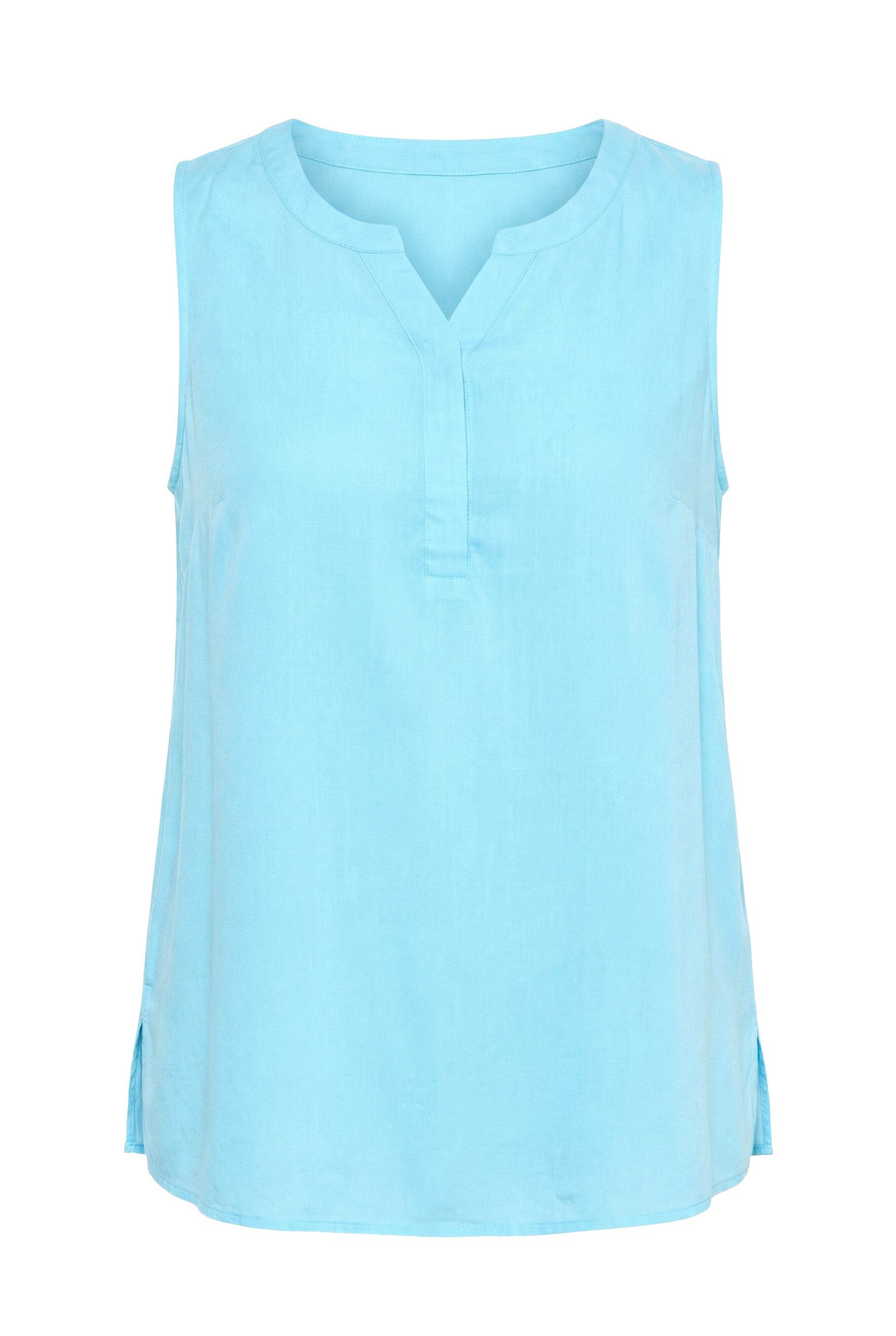 Angel of Style Spitzenbluse Blusentop Tunika-Ausschnitt gerundeter Saum – Bild 2 von 3