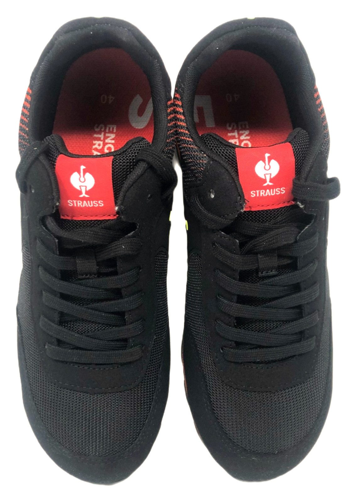 Engelbert Strauss S1 Sicherheitshalbschuhe e.s. Sirius II Stahlkappe schwarz/warngelb Sicherheitsschuh Stahlkappe 200 Joule