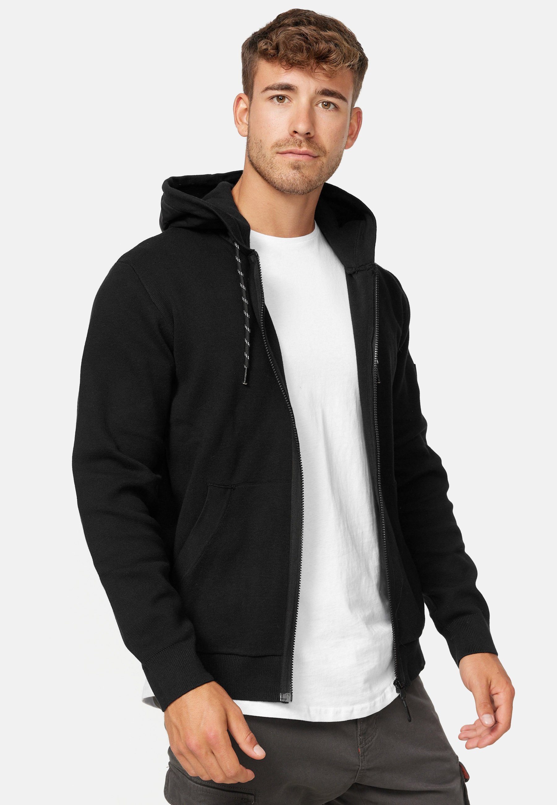 Indicode Kapuzensweatjacke Herren Reilly Hoodie Sweatjacke Herrenjacke