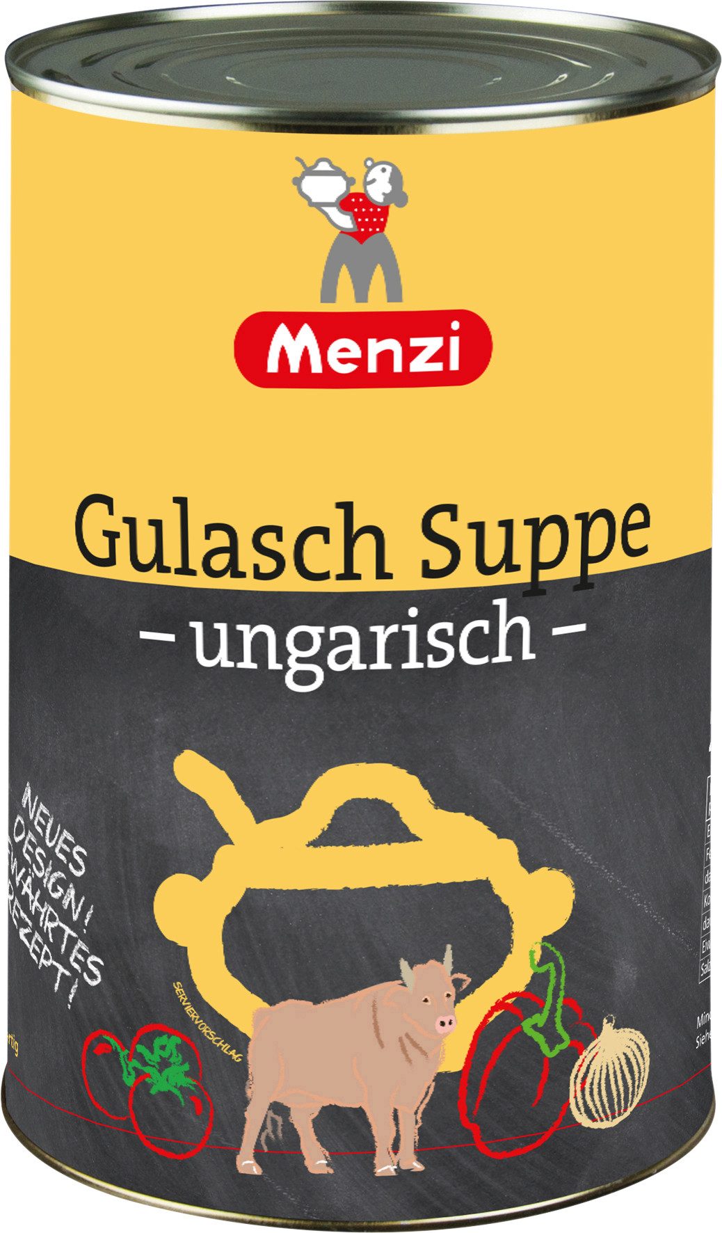 Menzi Fertiggericht, Menzi ung.Gulasch-Suppe tafelfertig
