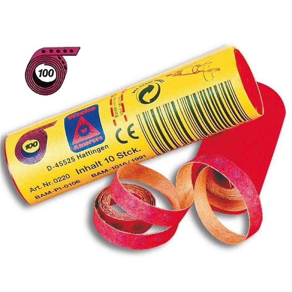 Sohni Wicke Spielzeugmunition 10 Munition Amorces 12 x 100-Schuss