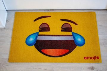 Fußmatte emoji- LOL Orange 60x40 cm, Rockbites, Rechteckig, Höhe: 3 mm