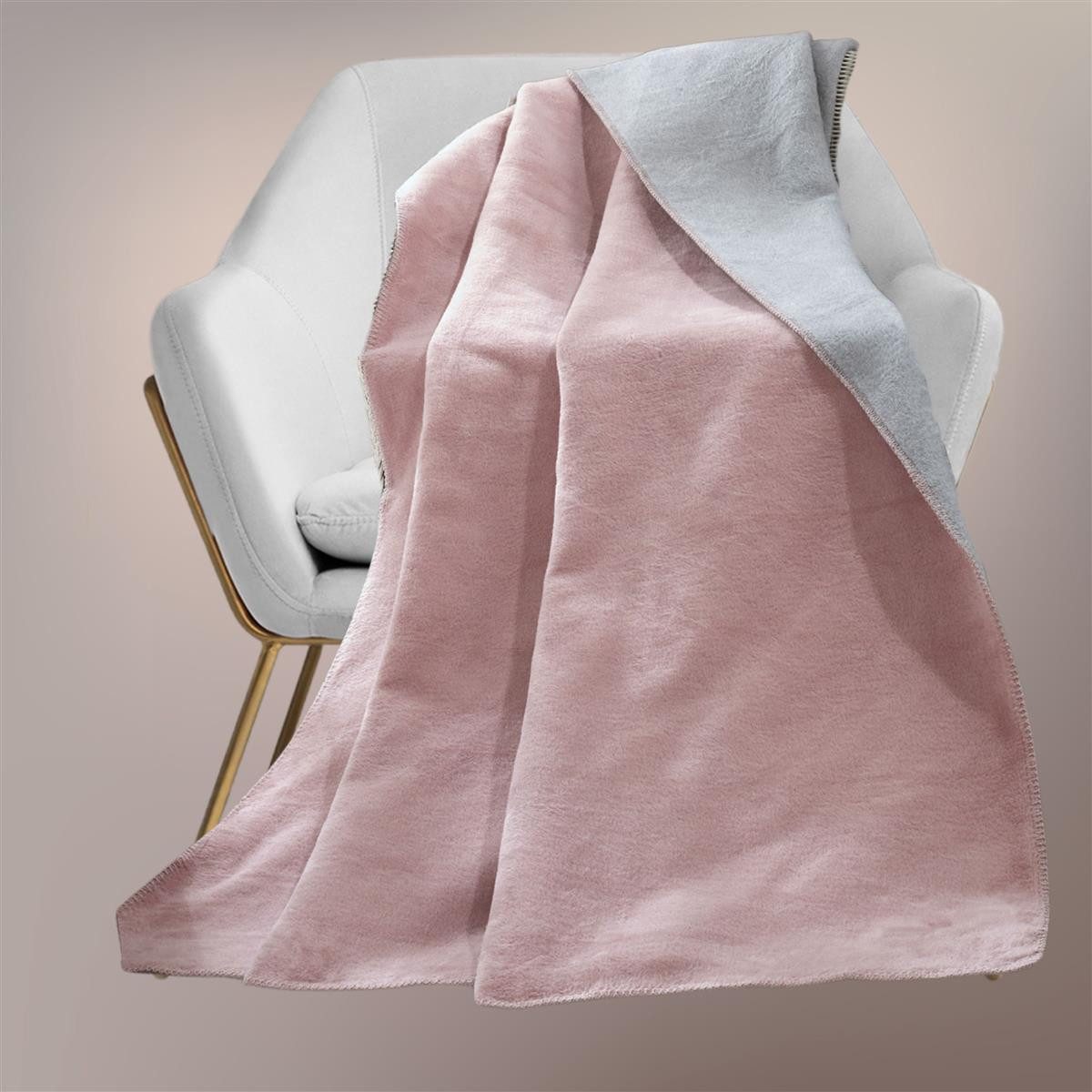 Plaid Plaid Kuscheldecke flauschig Tagesdecke 150x200 cm, SEI Design, Deko günstig online kaufen