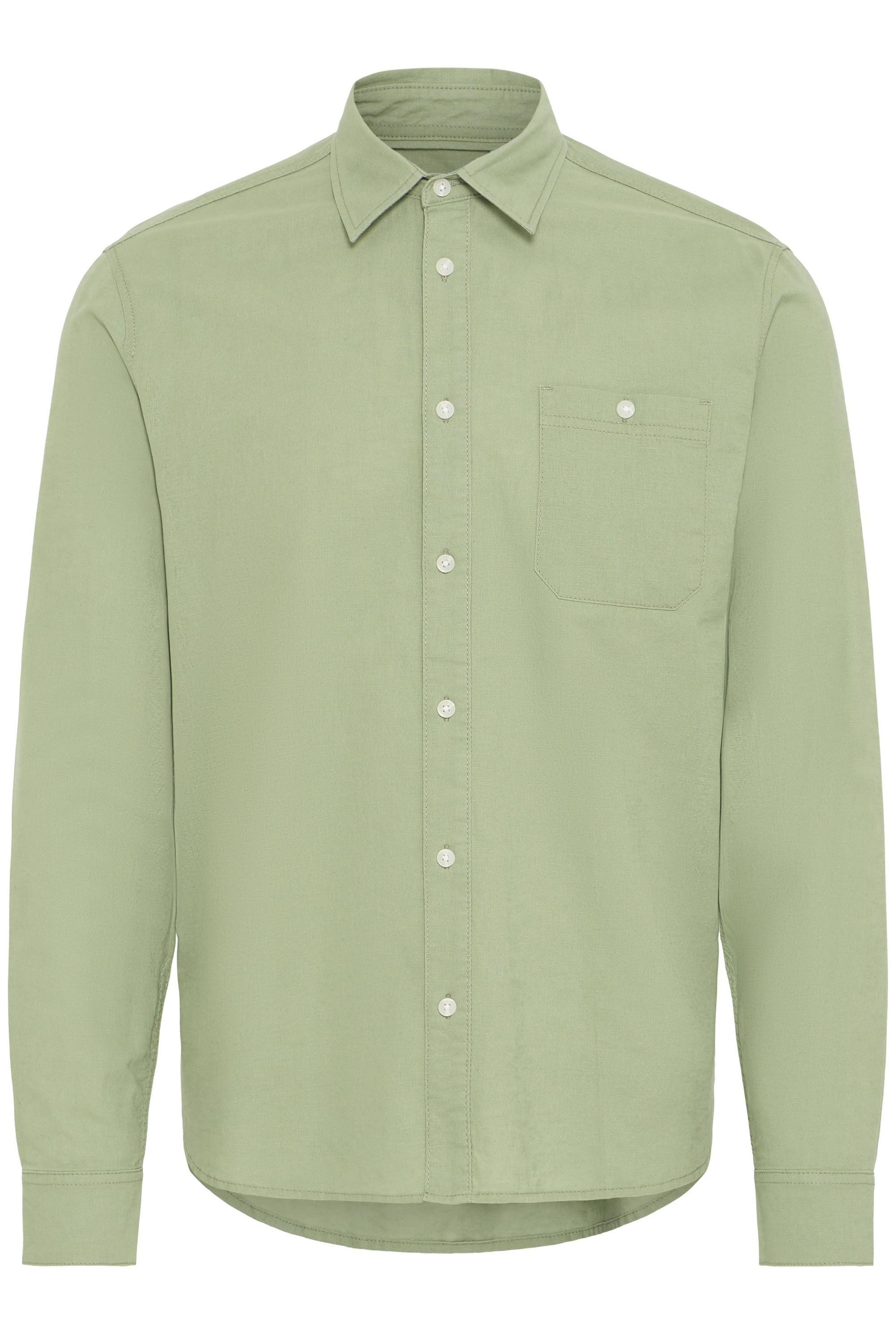 Blend Leinenhemd BHBAY LINEN Stilvolles Langarmhemd aus Leinenmix mit Brust günstig online kaufen