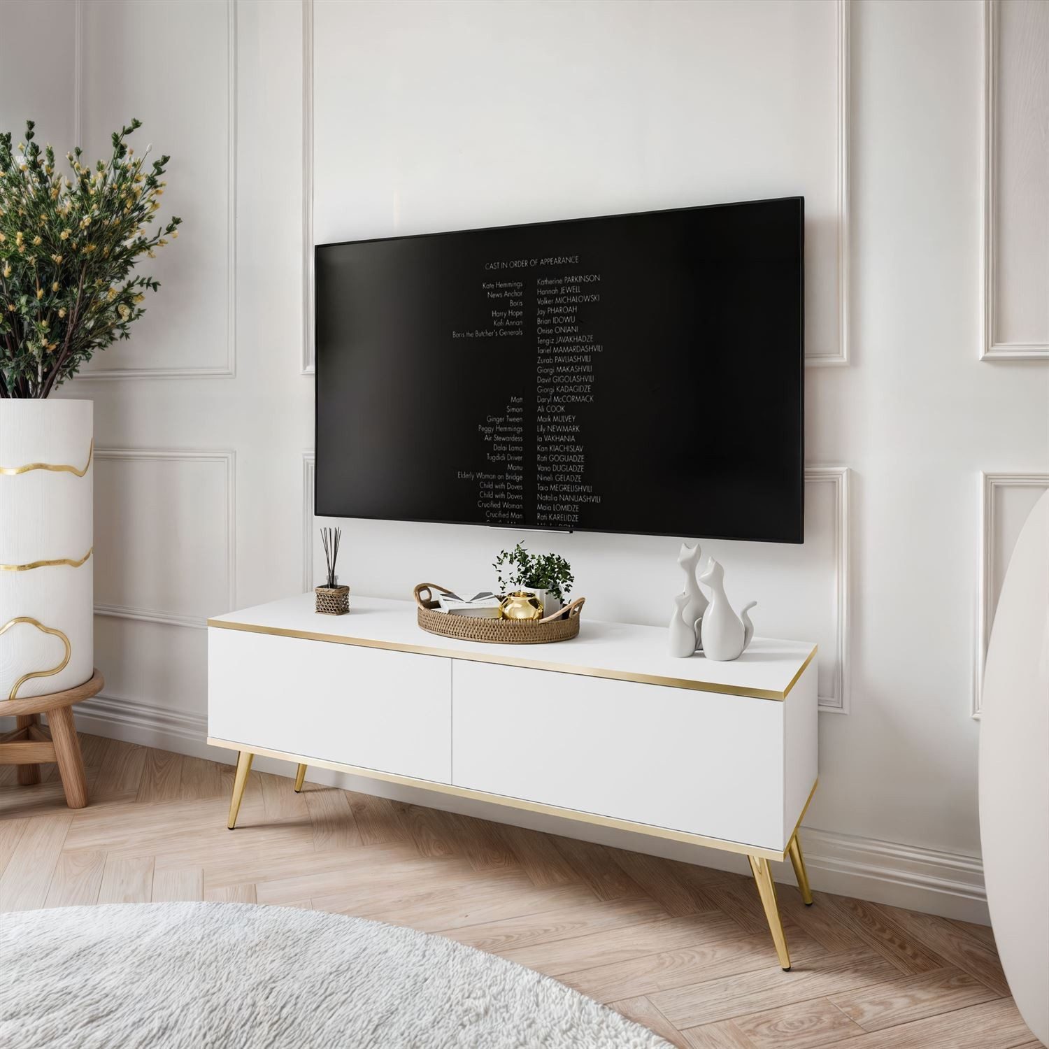 ALLHOUSE24 TV-Schrank SENSO 135 cm Unterschrank günstig online kaufen