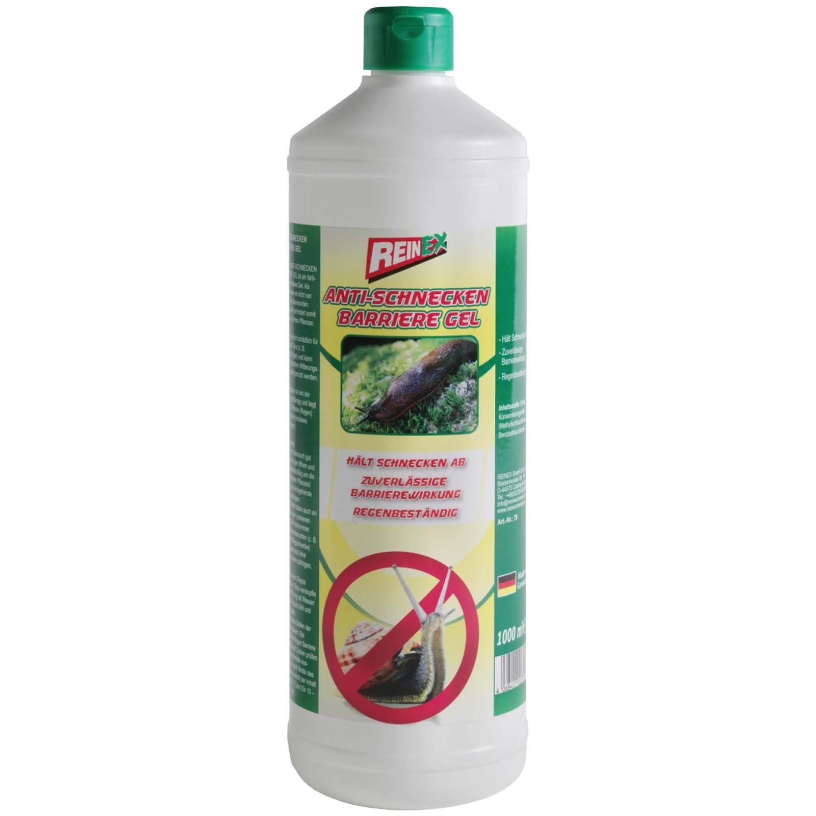 BURI Schneckenkante Schneckengel gegen Schnecken 1 L Nacktschnecken Schädlingsbekämpfung