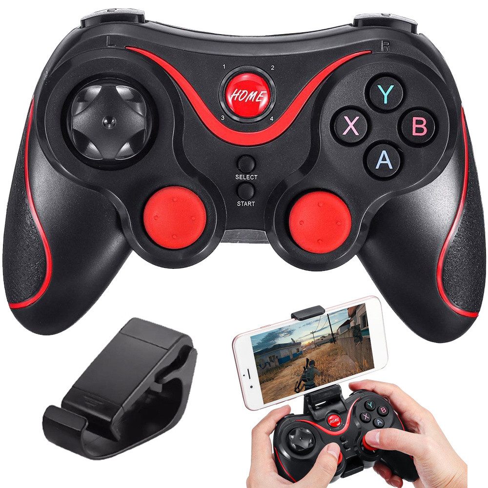 Bluetooth Wireless Gamepad Kabelloses Game Controller für Android IOS Gamepad