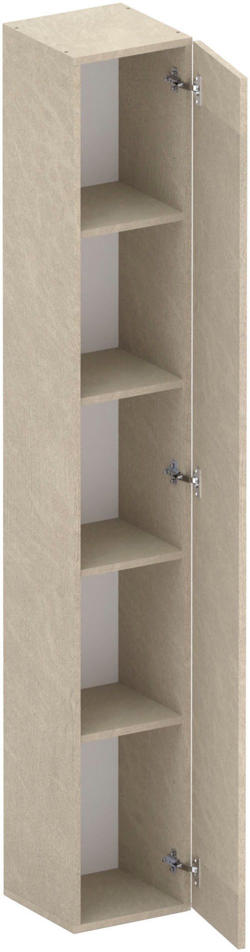 Home affaire Mehrzweckschrank Infinity Breite 28 cm, Stauraumschrank mit 1 Tür, Mehrzweckschrank, mit Push-to-open Funktion, 2 Größen, verschiedene Farben