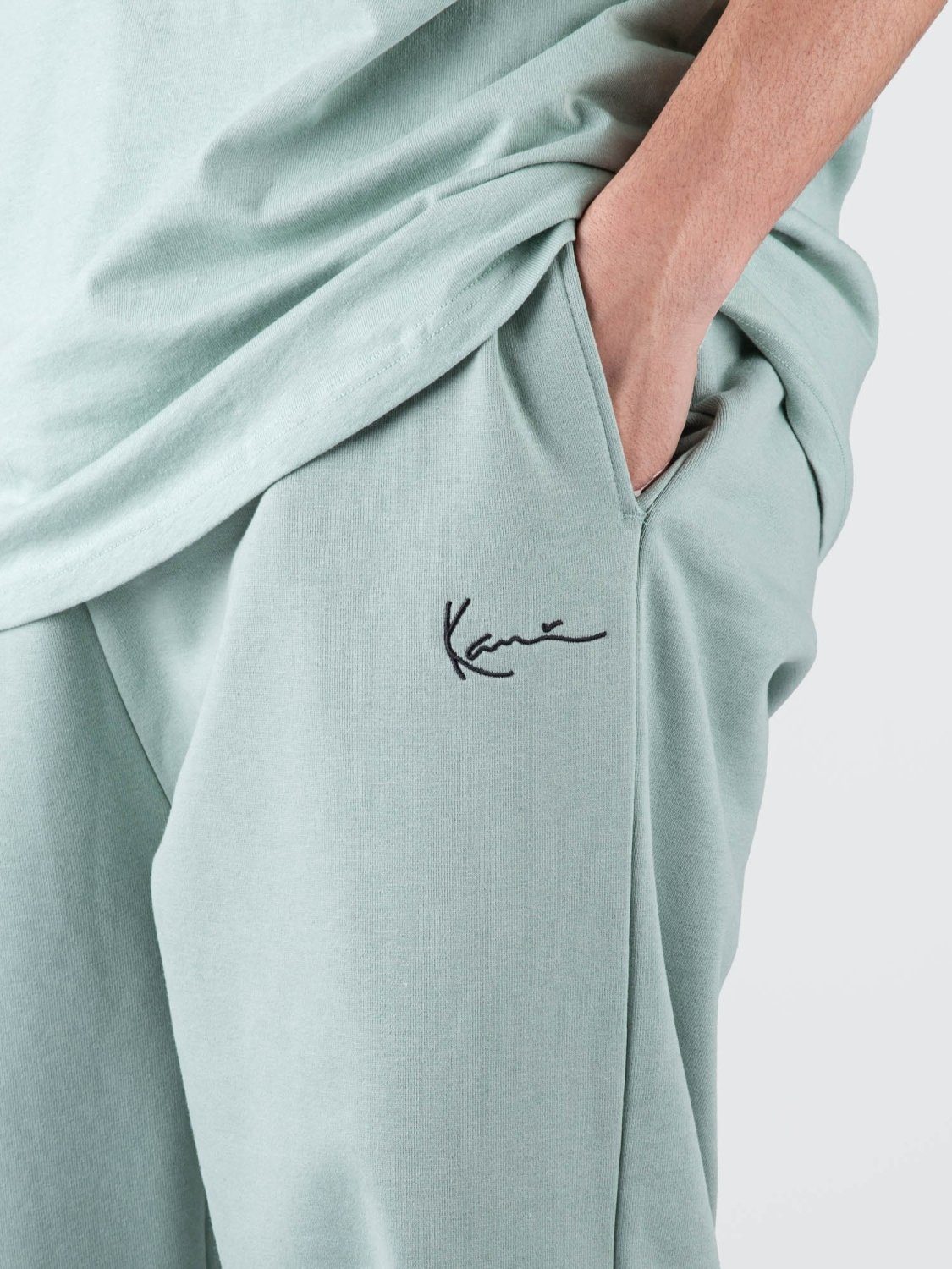 Herren Jeans Karl Kani Regular-fit-Jeans Karl Kani Small Signature Sweatpants