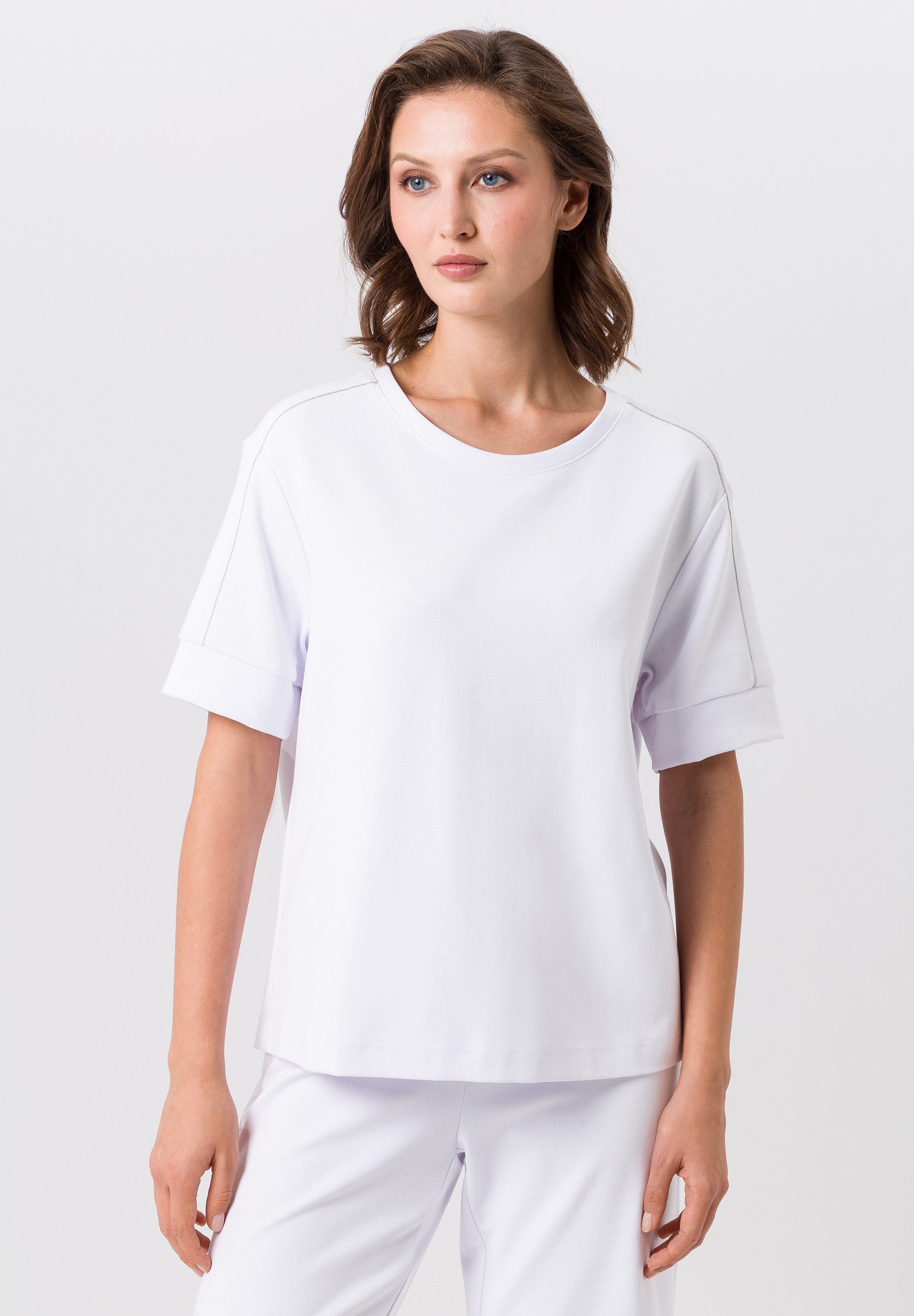 Kurzarmshirt mit dezenten Nähten