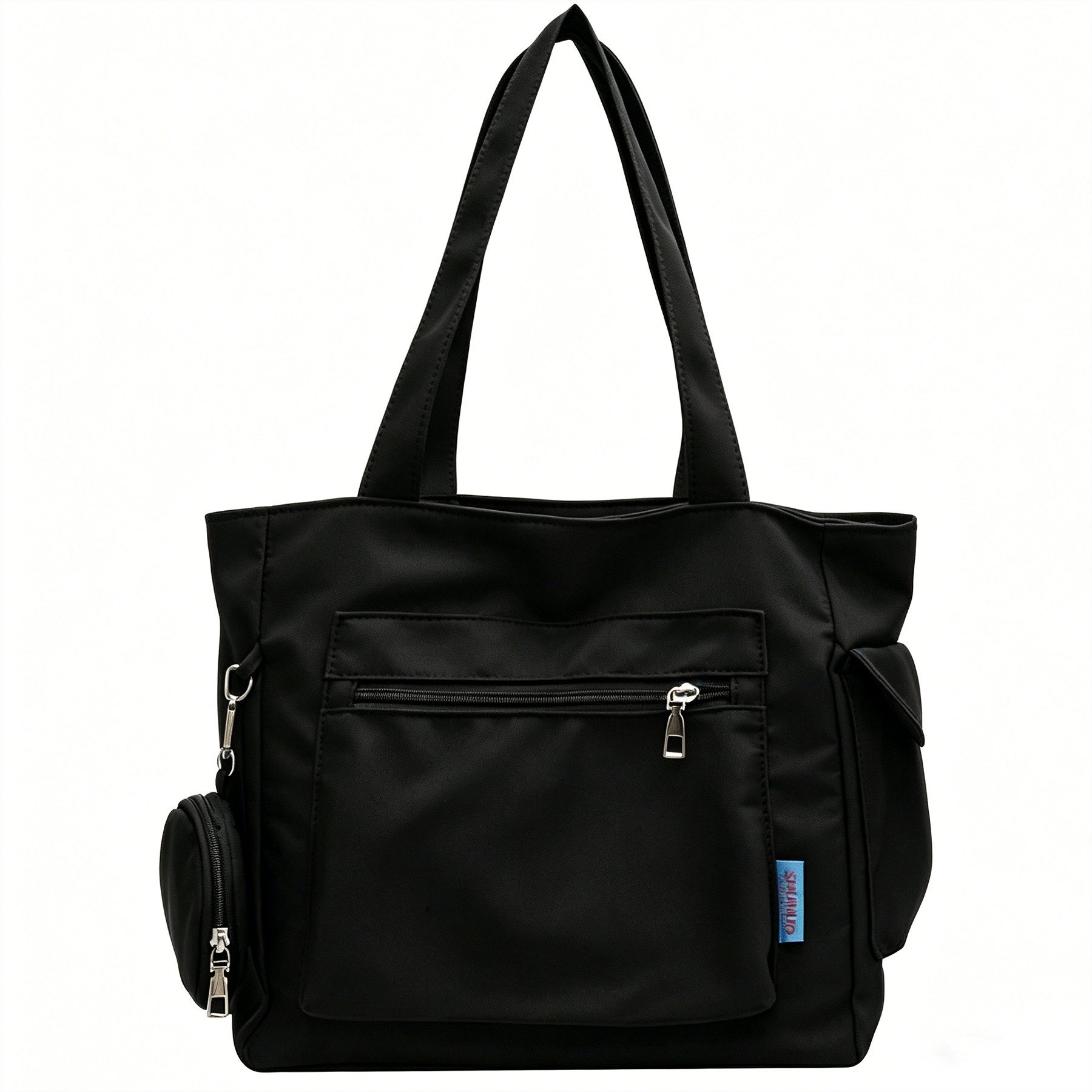 Mutig Umhängetasche Damen-Handtasche, Schultertasche, lässig, Canvas mit mehreren Taschen (Groß Umhängetasche, Einkaufstaschen mit Reißverschluss Innenfach, Tragetasche Leichte, Mit kleiner Geldbörse Elegante Modische), Tote Bag für Arbeit Büro Reisen Einkaufen Schule