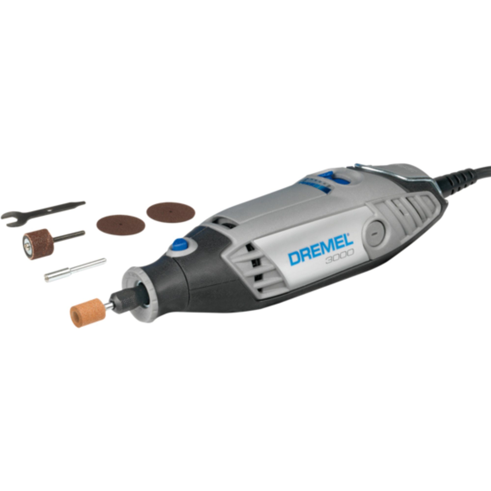 DREMEL Akku-Multifunktionswerkzeug Dremel Multifunktions-Werkzeug 3000-5, (130 Watt, 130 Watt, 6-teilig