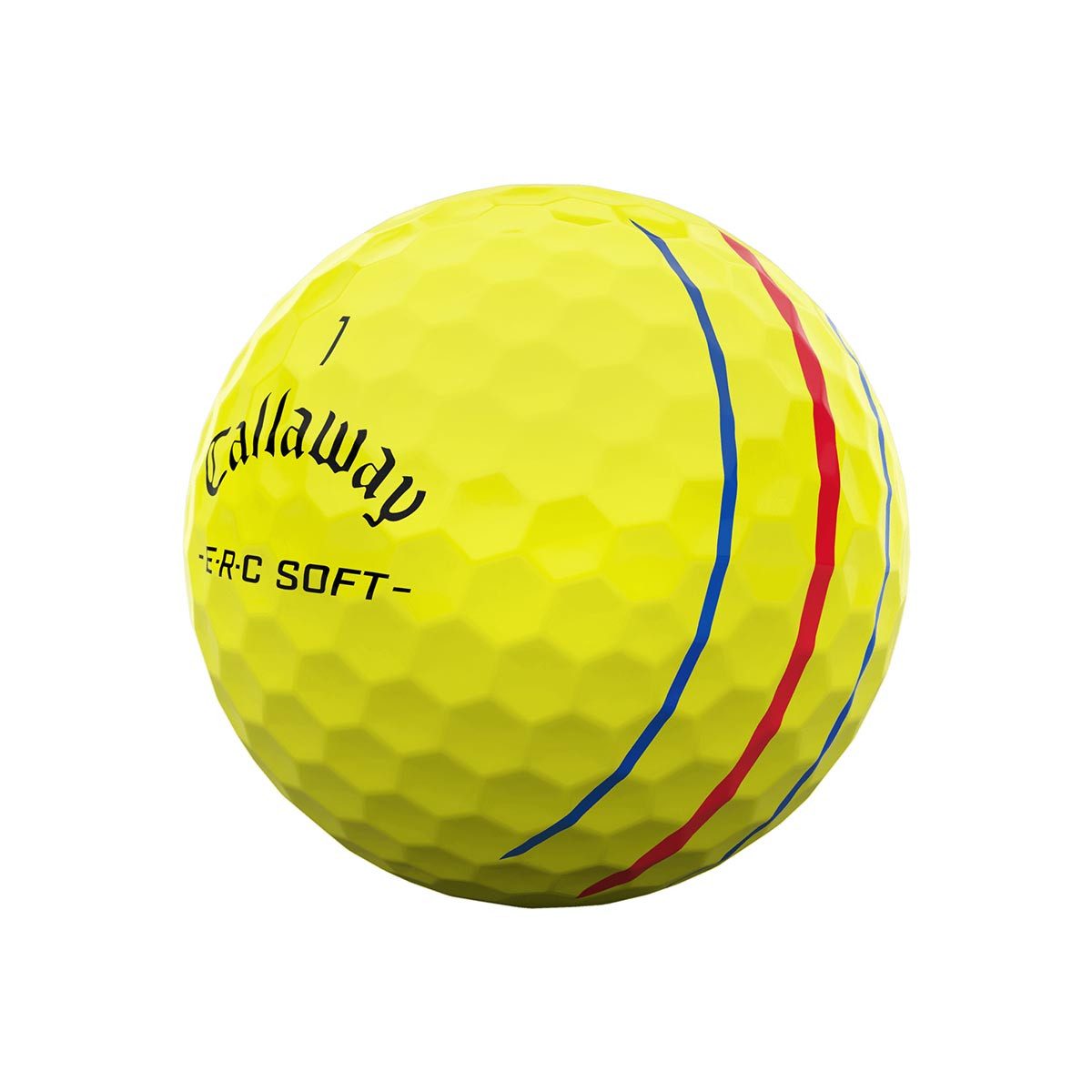 Callaway Golfball Callaway Golfbälle ERC Soft 25 Triple Track Gelb 1 Dutzend