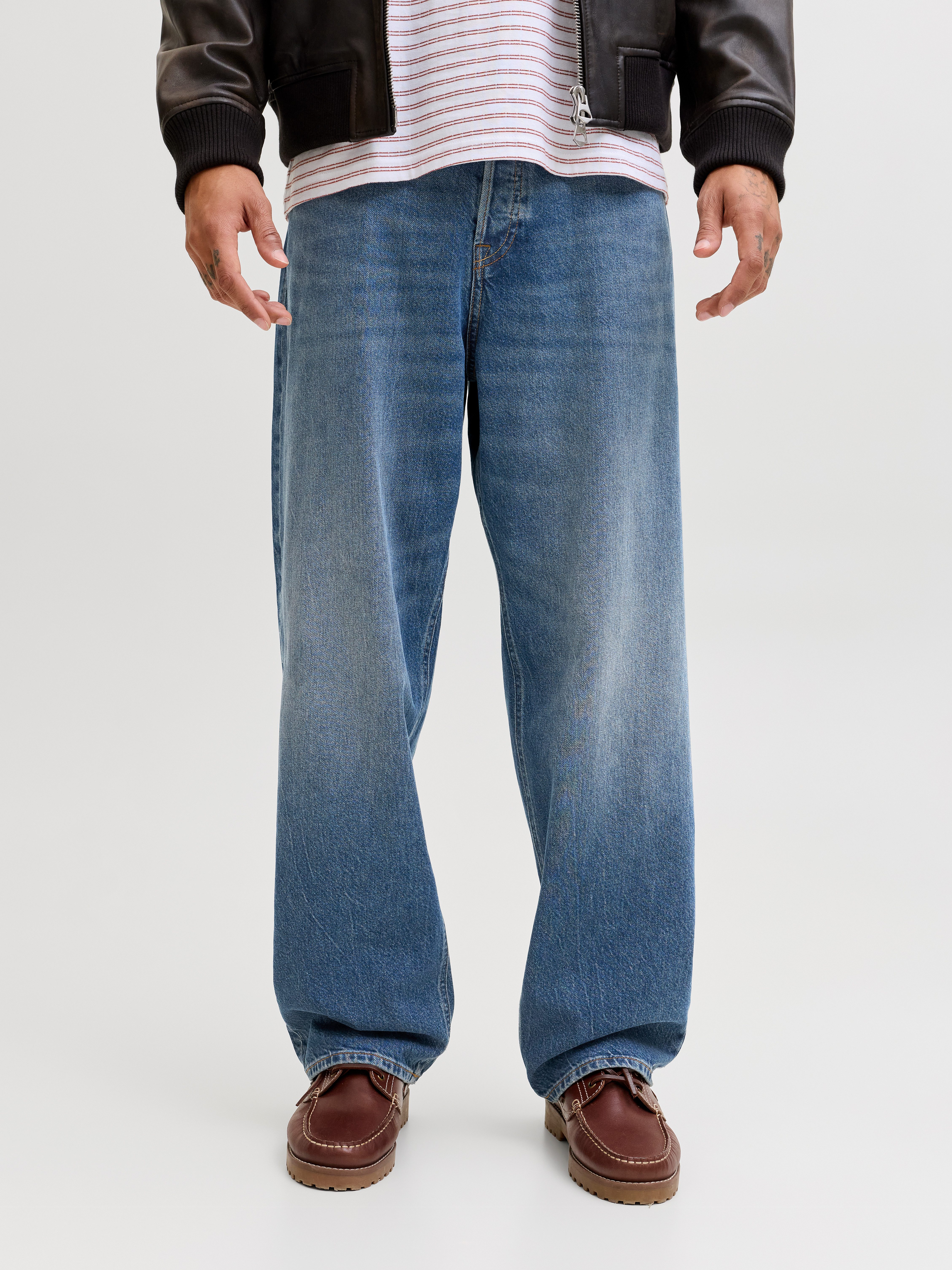 Jack & Jones Loose-fit-Jeans JJIEDDIE JJORIGINAL
