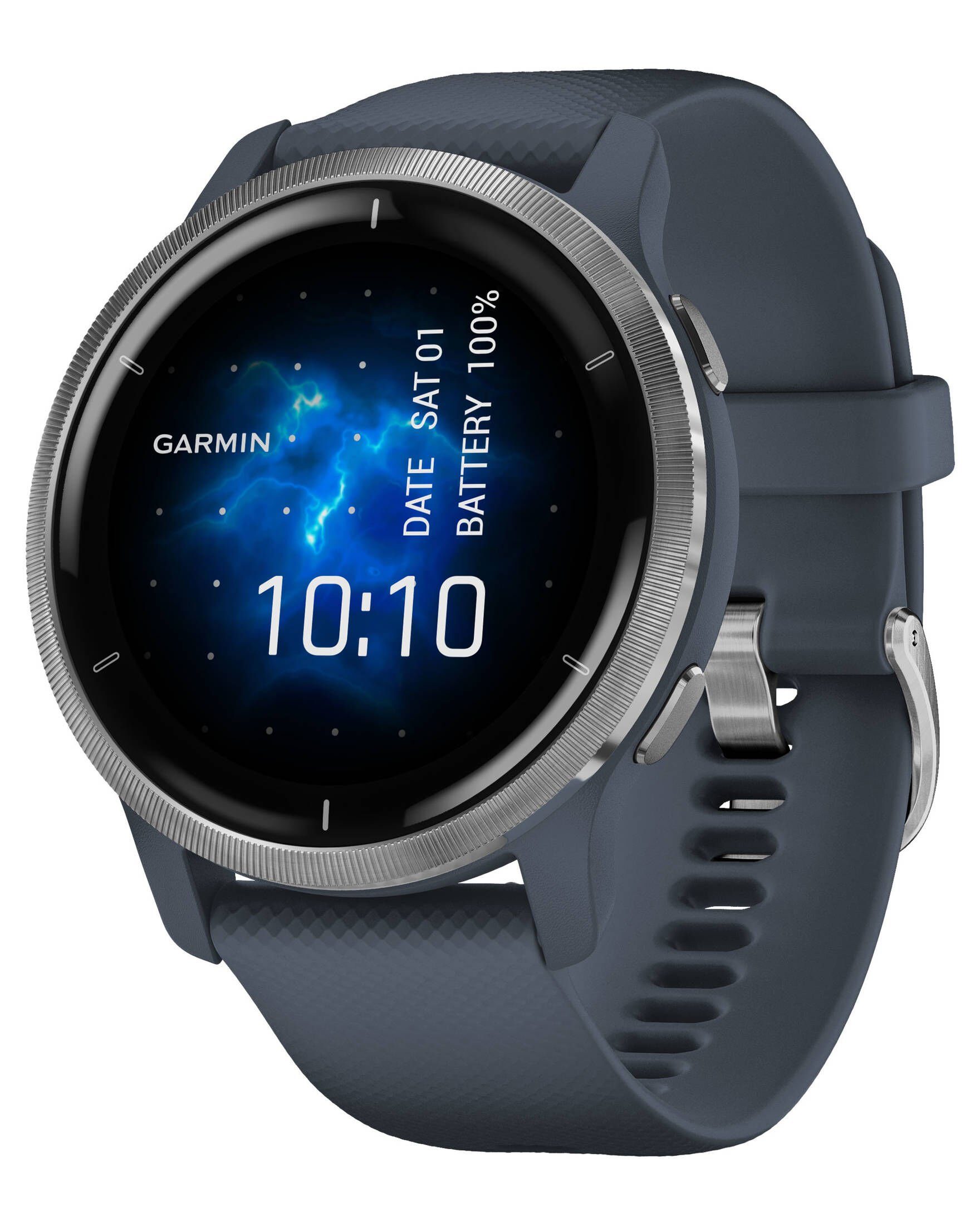 Garmin Sportuhr »GPSSmartwatch "Venu 2" Schwarz/Schiefergrau« online kaufen OTTO