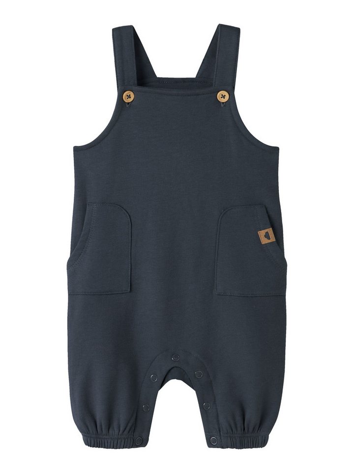 Name It Strampler NBMNEIL SWEAT OVERALL BRU Baumwollmischung, regular fit