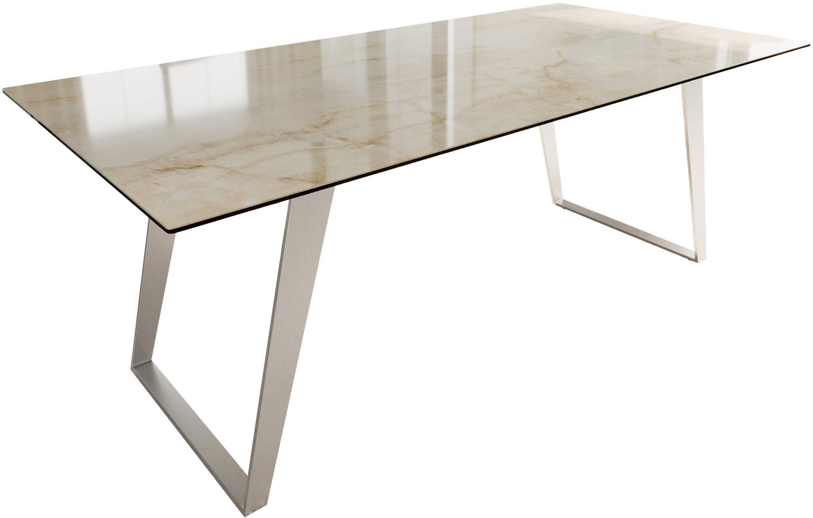 DELIFE Esstisch Edge, Keramik Laminam® Onice günstig online kaufen