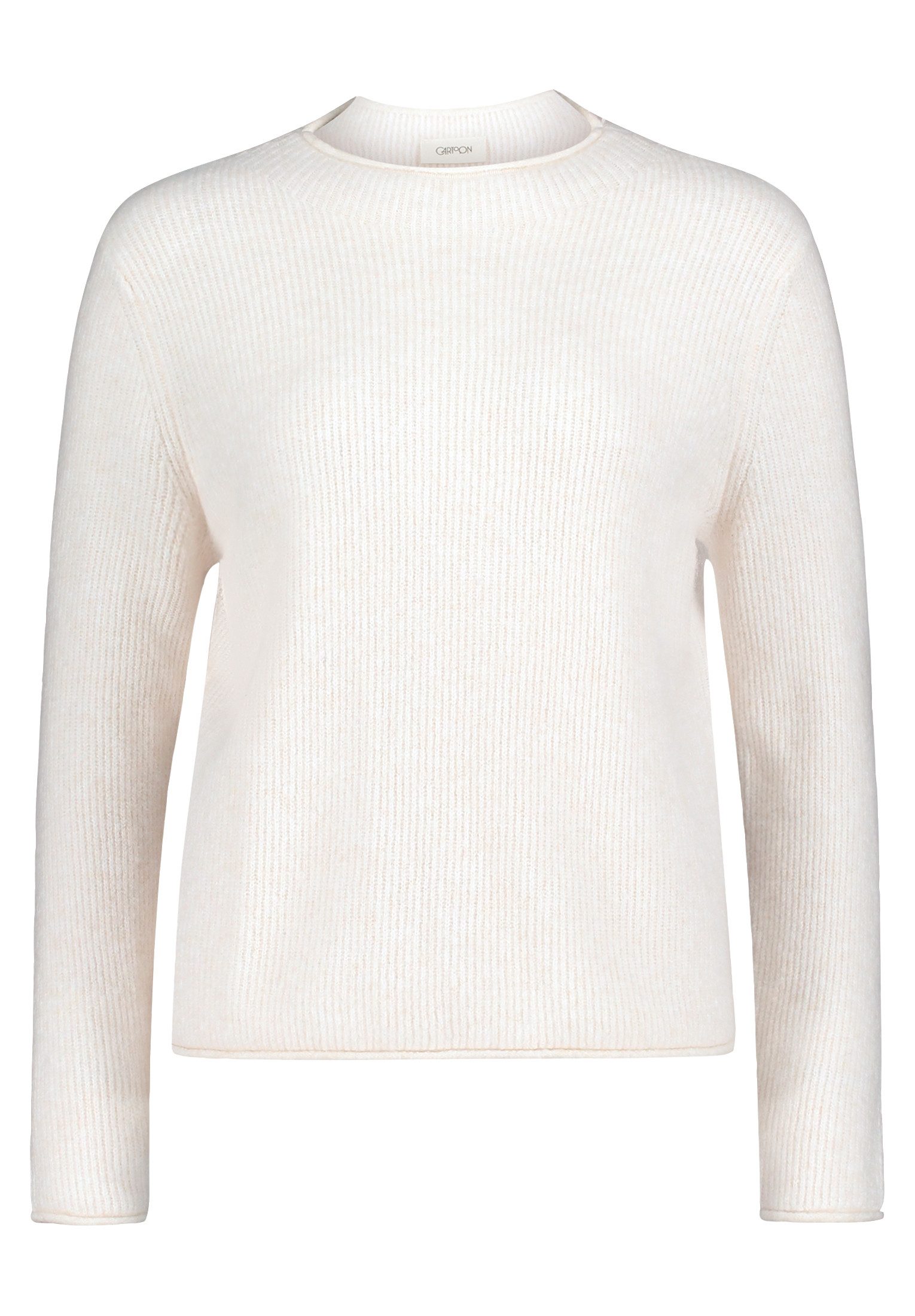 Strickpullover Damen mit Stehkragen
