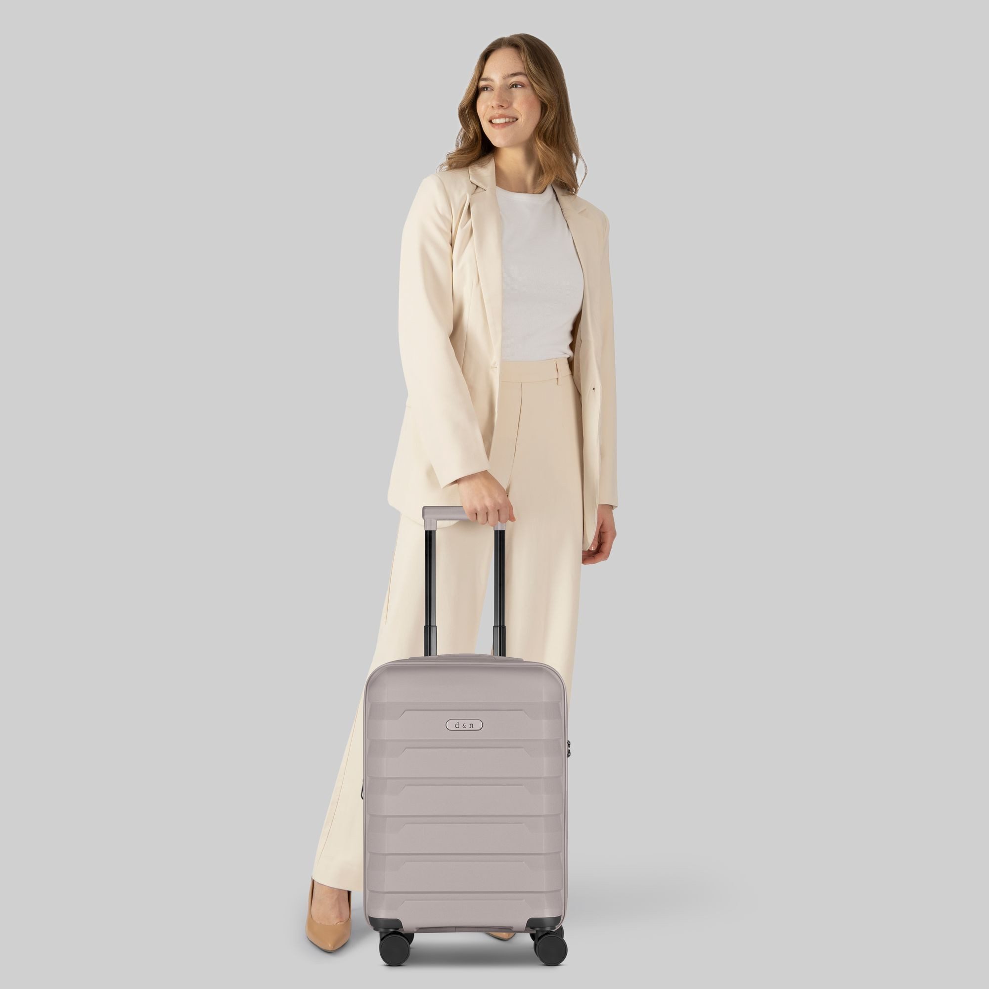 D&N Handgepäck-Trolley South Dakota, 4 Rollen, ABS günstig online kaufen