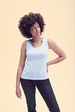 Fruit of the Loom Tanktop 1er/2er-Set Damen Tank Top / ärmelloses Shirt für Frauen u. Mädchen (1-tlg) XS bis XXL, verschiedene Farben